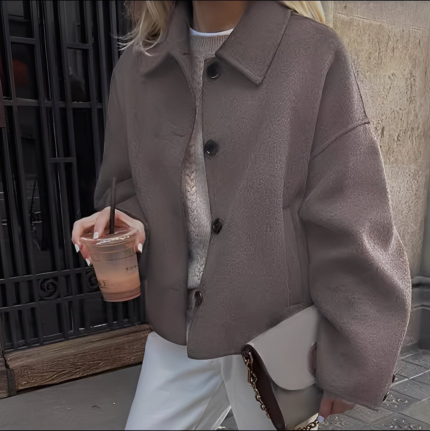 Patricia - Elegante Damenjacke mit lockerem Revers