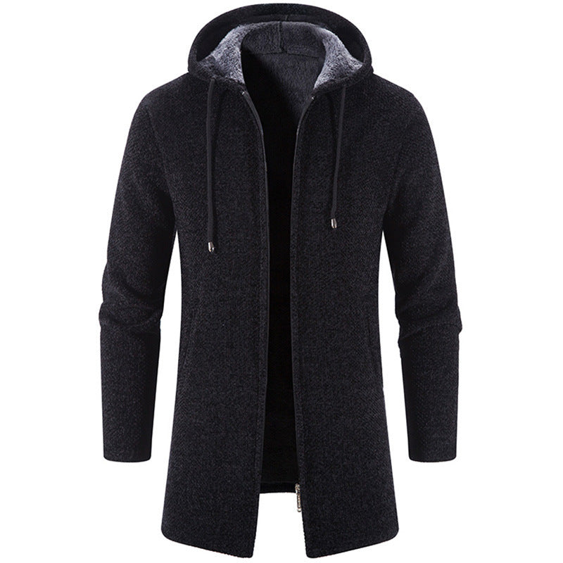 Reginald - Bequeme, warme Fleecejacke mit Kapuze für Herren