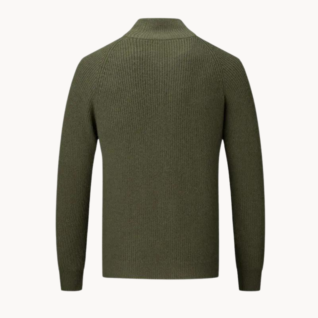 Sebastian – Pullover mit vollem Reißverschluss