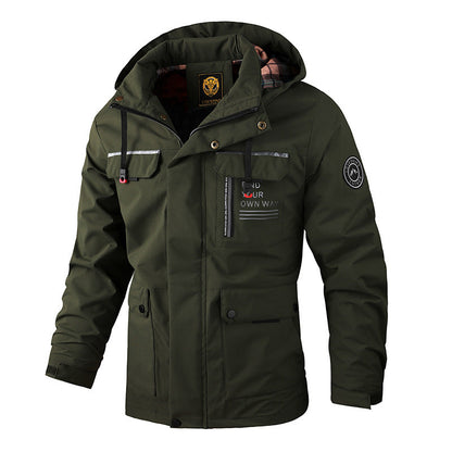 Gabriel - Herren-Winterjacke mit Kapuze, wasserdicht