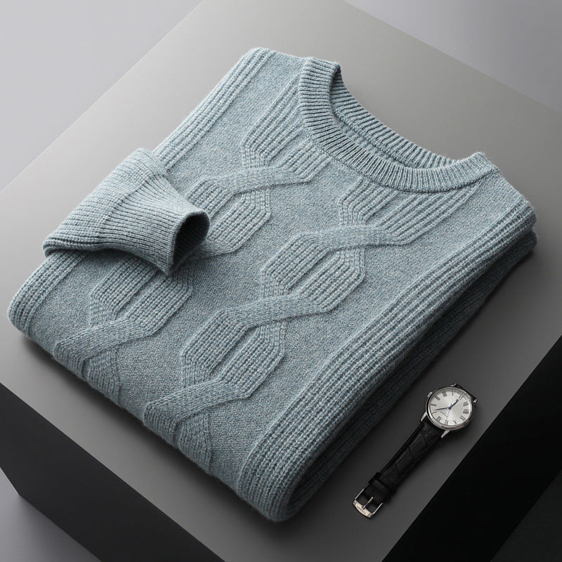 Dylan - Moderne, warme Wollpullover für Männer