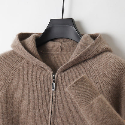 Benjamin - Stylische, entspannte Herrenjacke mit Kapuze