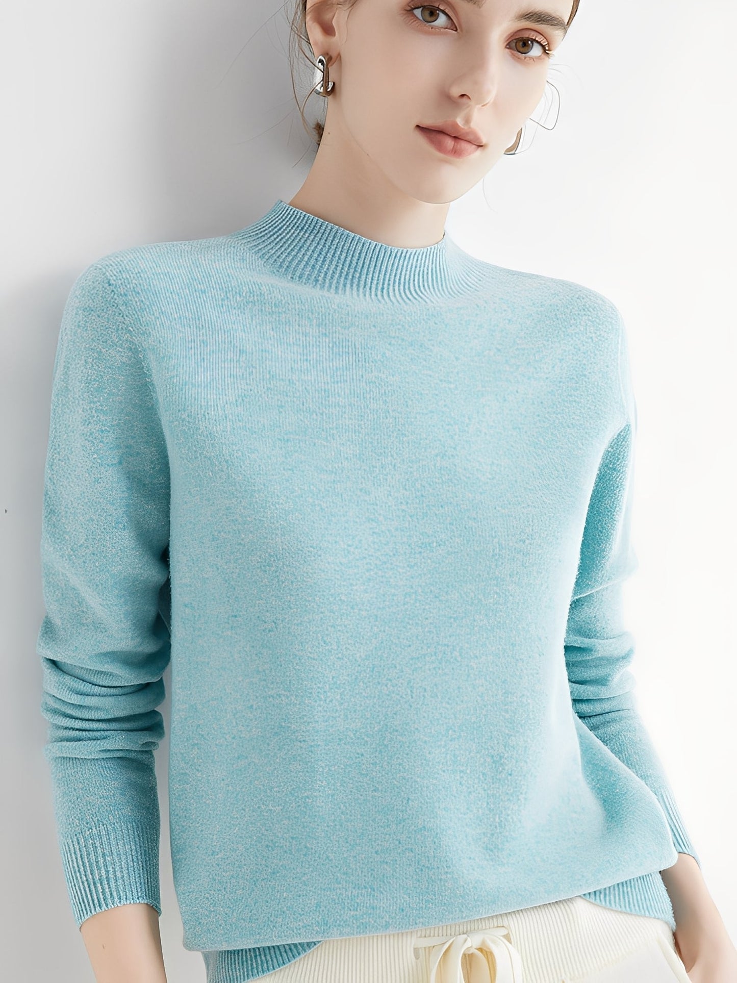 Cindie - Warmer Kaschmir-Pullover für Damen