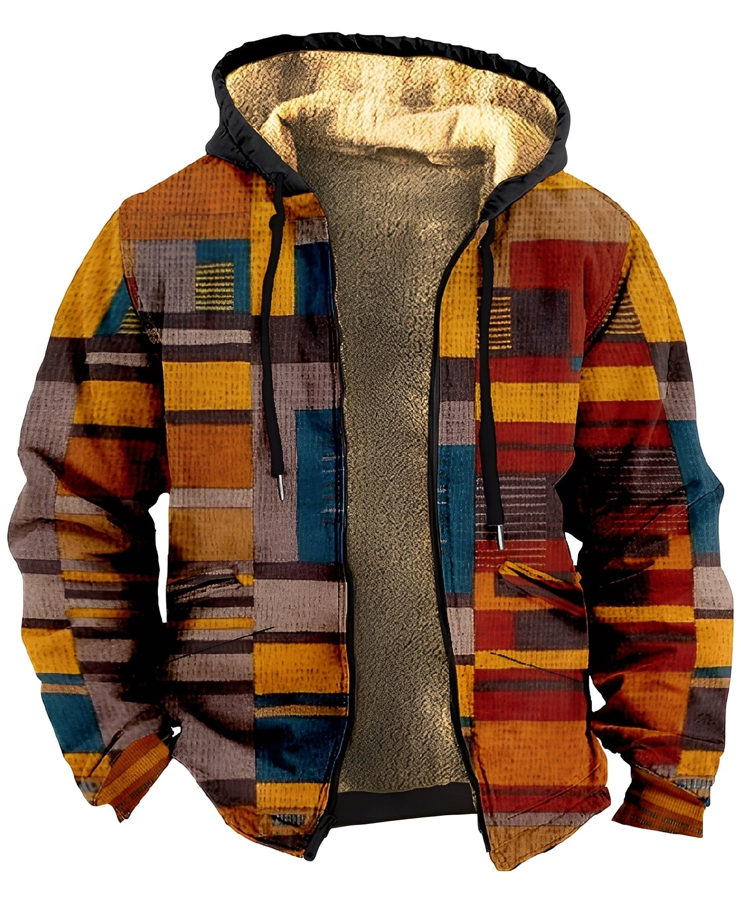 Mervin - Herren Hoodie aus auffälligem Samt