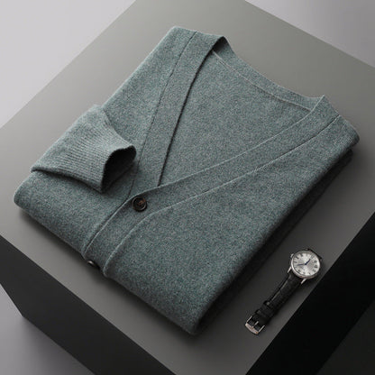 Anton - Moderner Wollcardigan für Herren