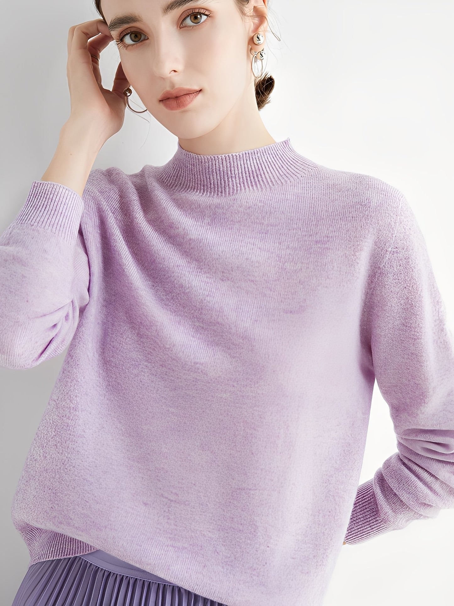 Cindie - Warmer Kaschmir-Pullover für Damen
