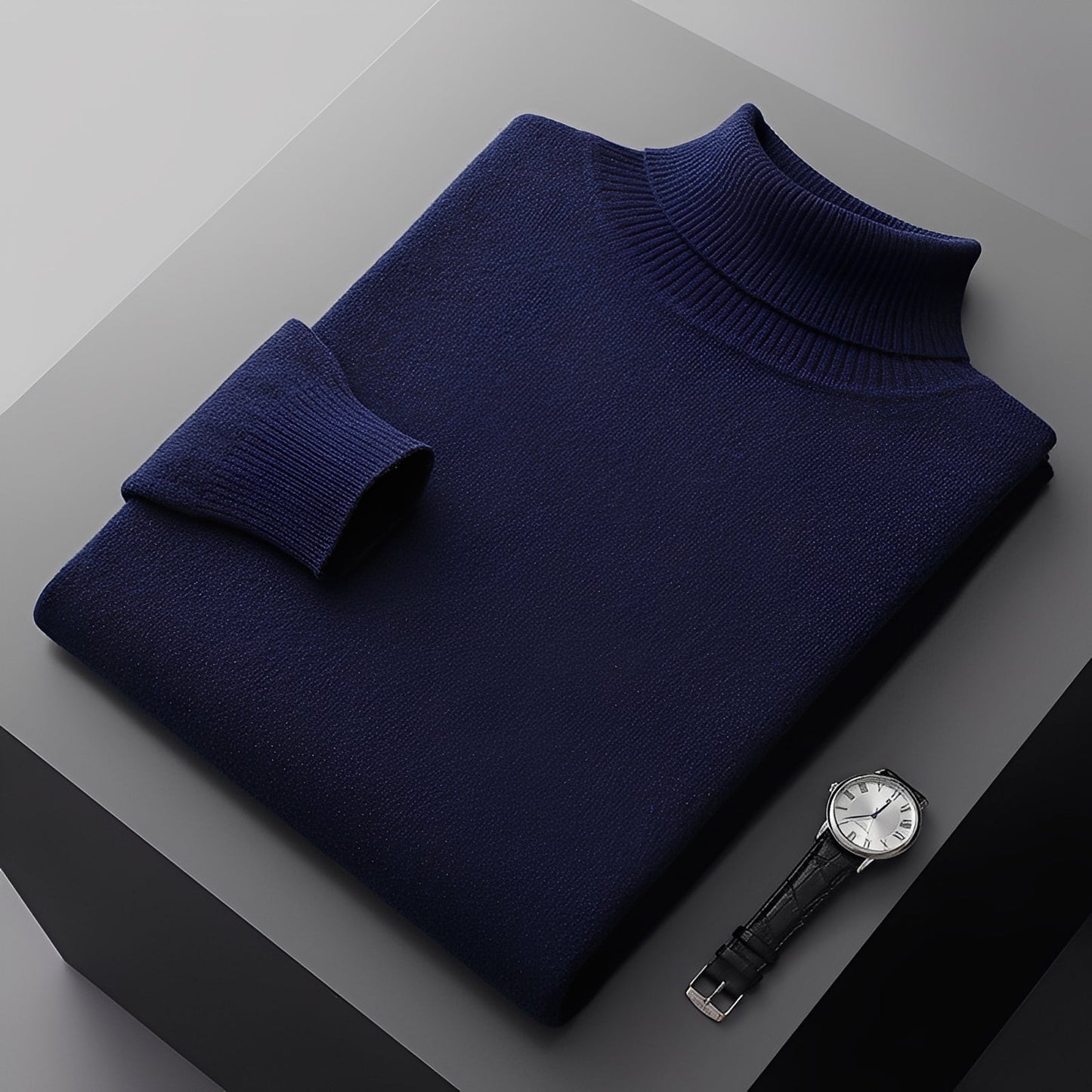 Osborn - Eleganter Kaschmir-Rollkragenpullover für Herren