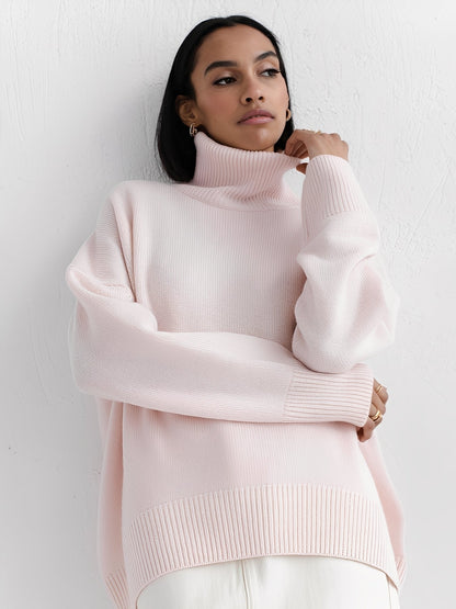 Marva - Eleganter Damenrollkragenpullover, der wärmt