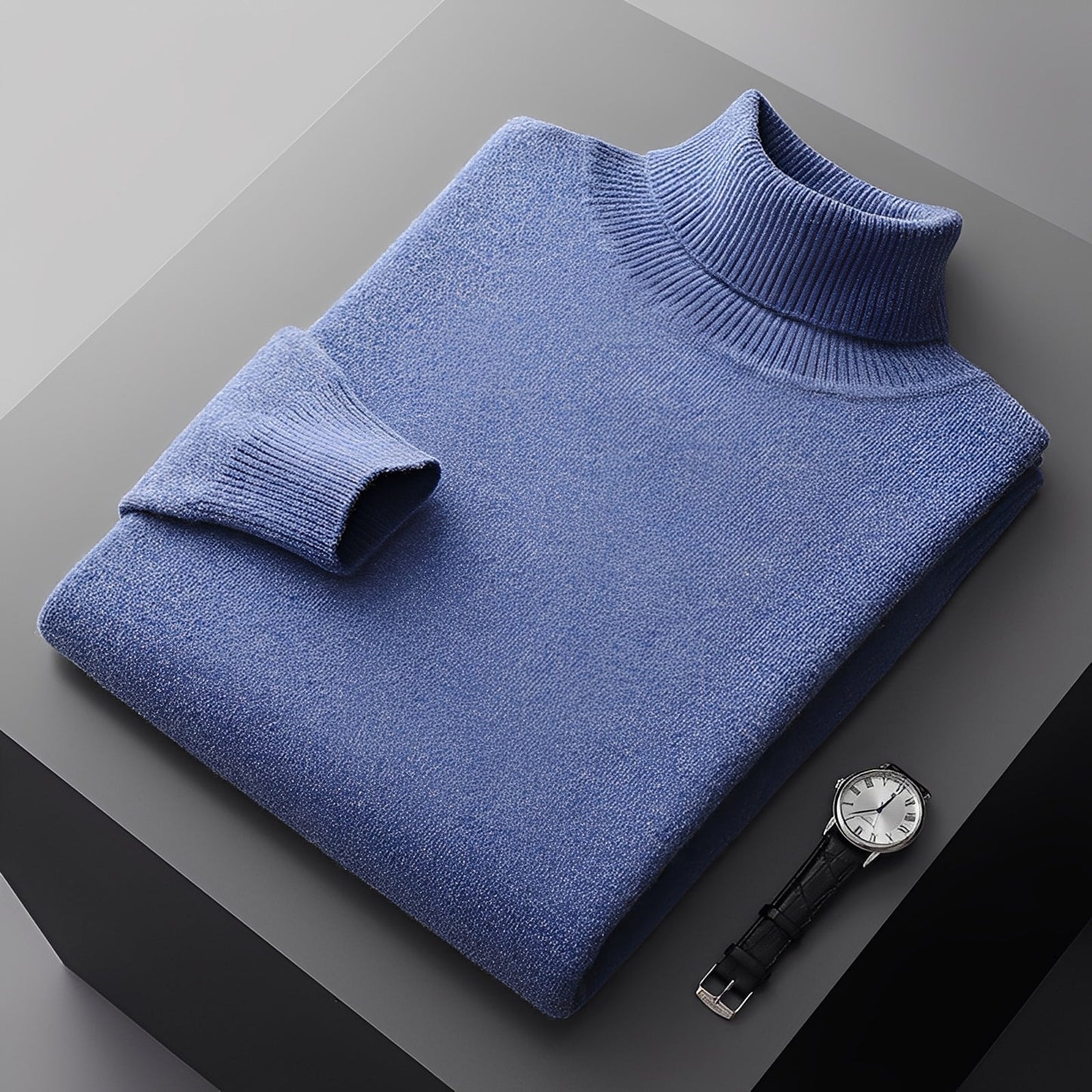 Osborn - Eleganter Kaschmir-Rollkragenpullover für Herren