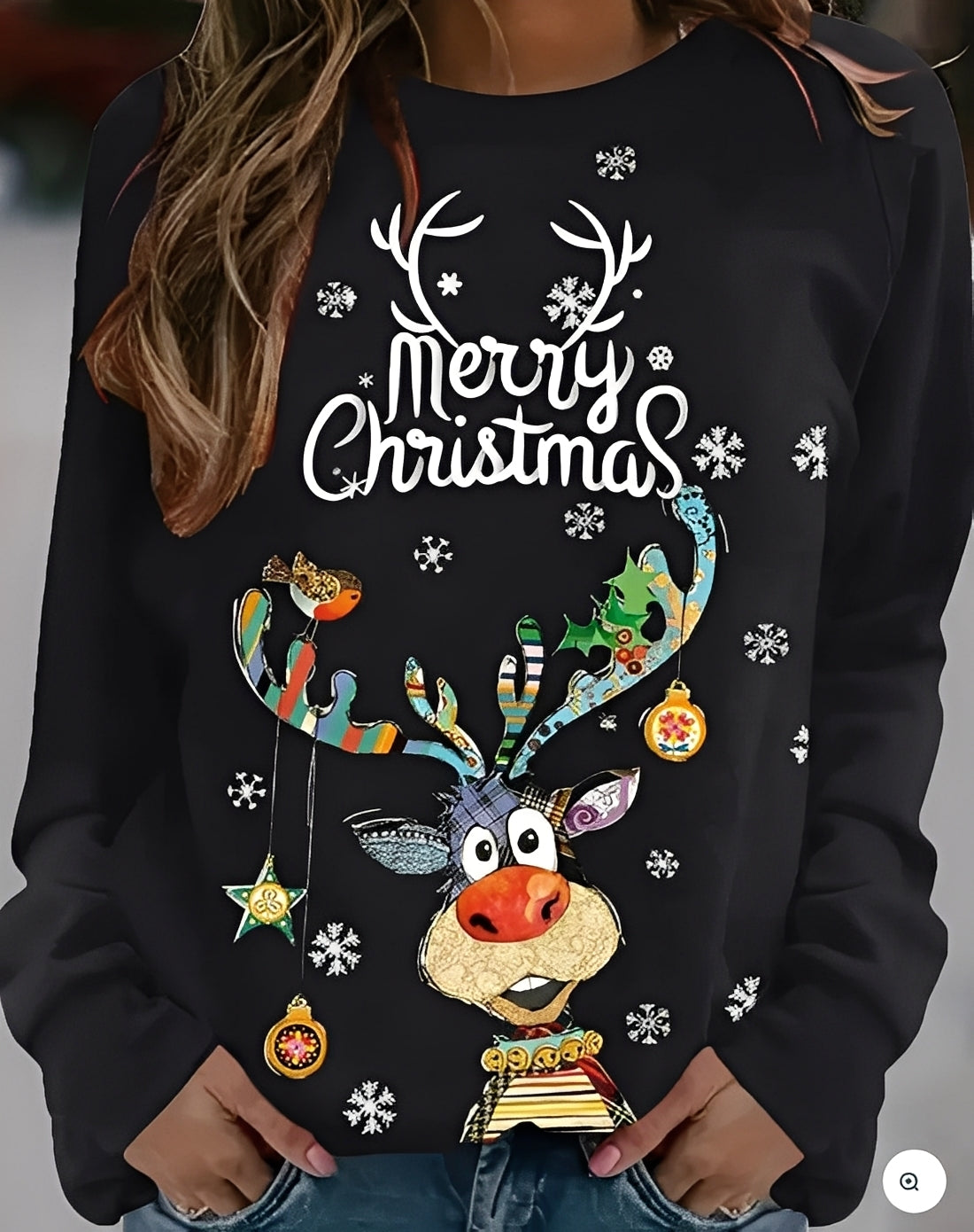 Quinty - Weihnachtspullover für Frauen