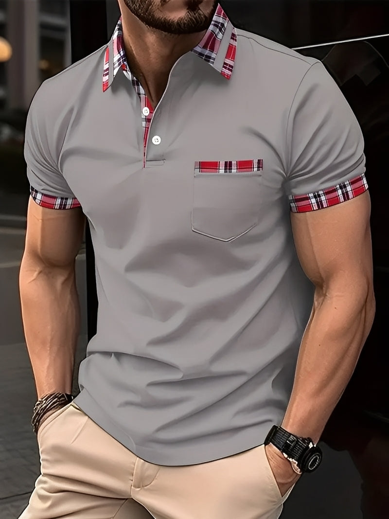 Ryker - Elegantes Herren-Poloshirt mit Brusttasche