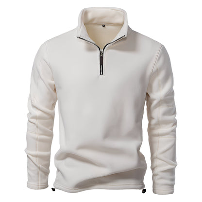 Nicholas - Eleganter Herren-Fleecepullover mit Reißverschluss