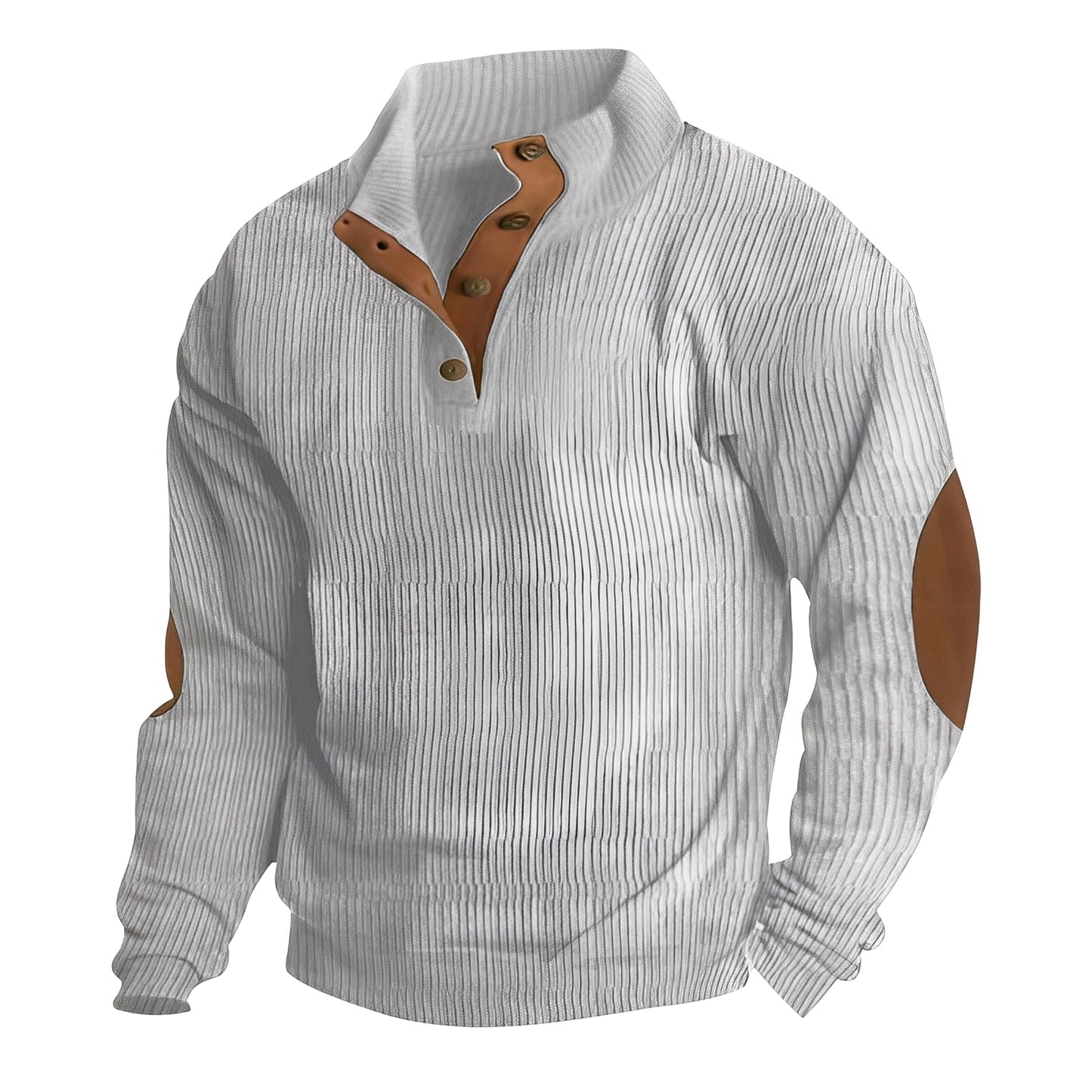 Clark - Komfortabler und lässiger Herren-Cordpullover