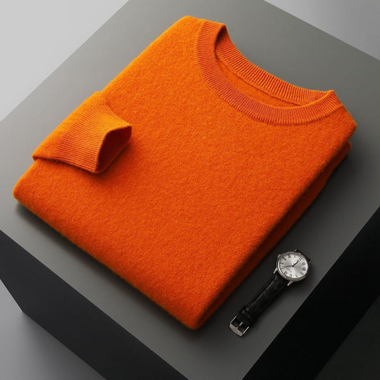 Oscar - Komfortabler, weicher Herrenstrickpullover