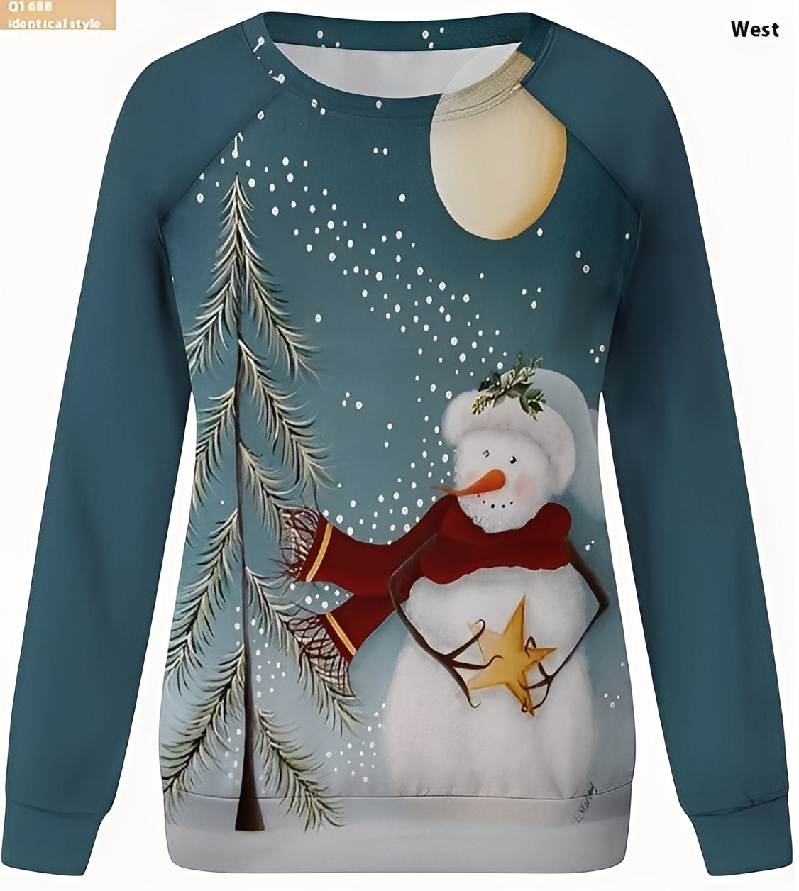 Quinty - Weihnachtspullover für Frauen