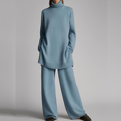 Mireille - Pullover und Winterhose lässige Frauen Ensemble