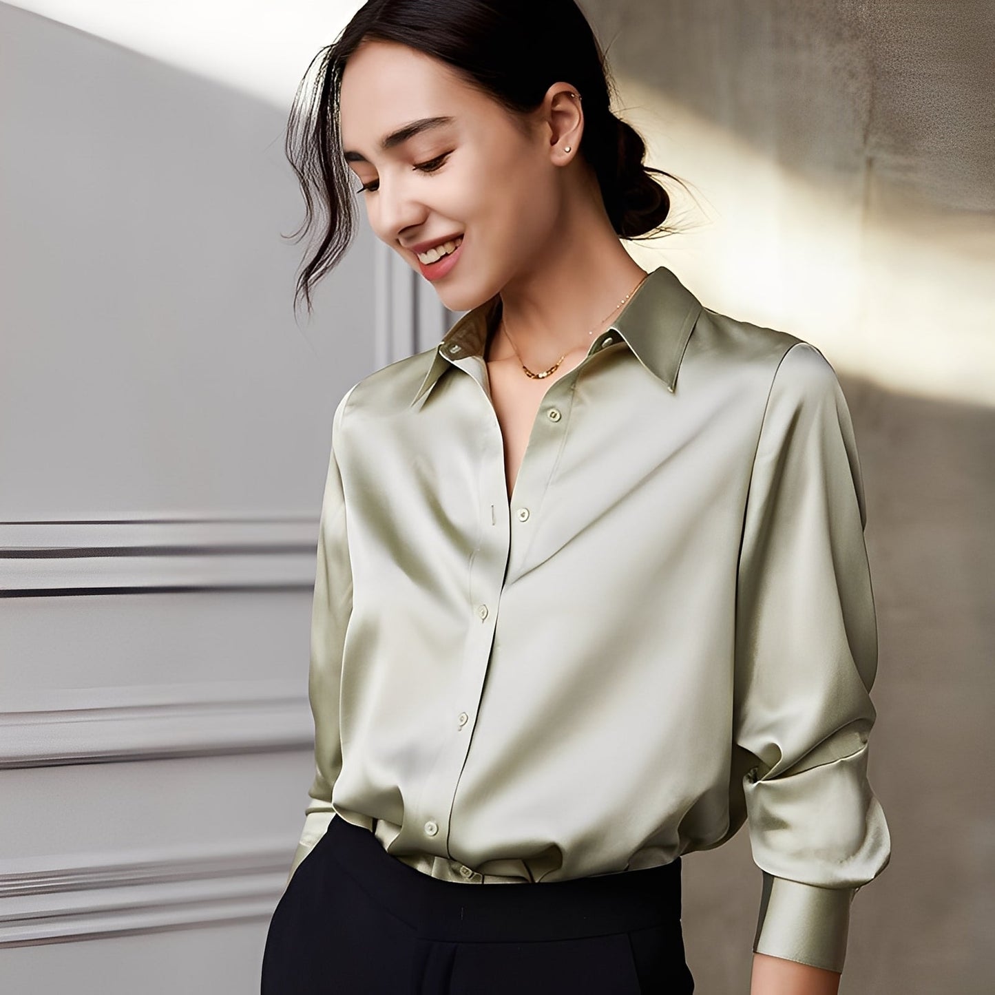 Mauricette - Elegante Blusen mit langen Ärmeln für Frauen