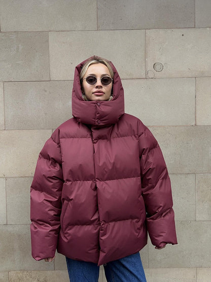 Natalia – Daunenjacke mit Kapuze