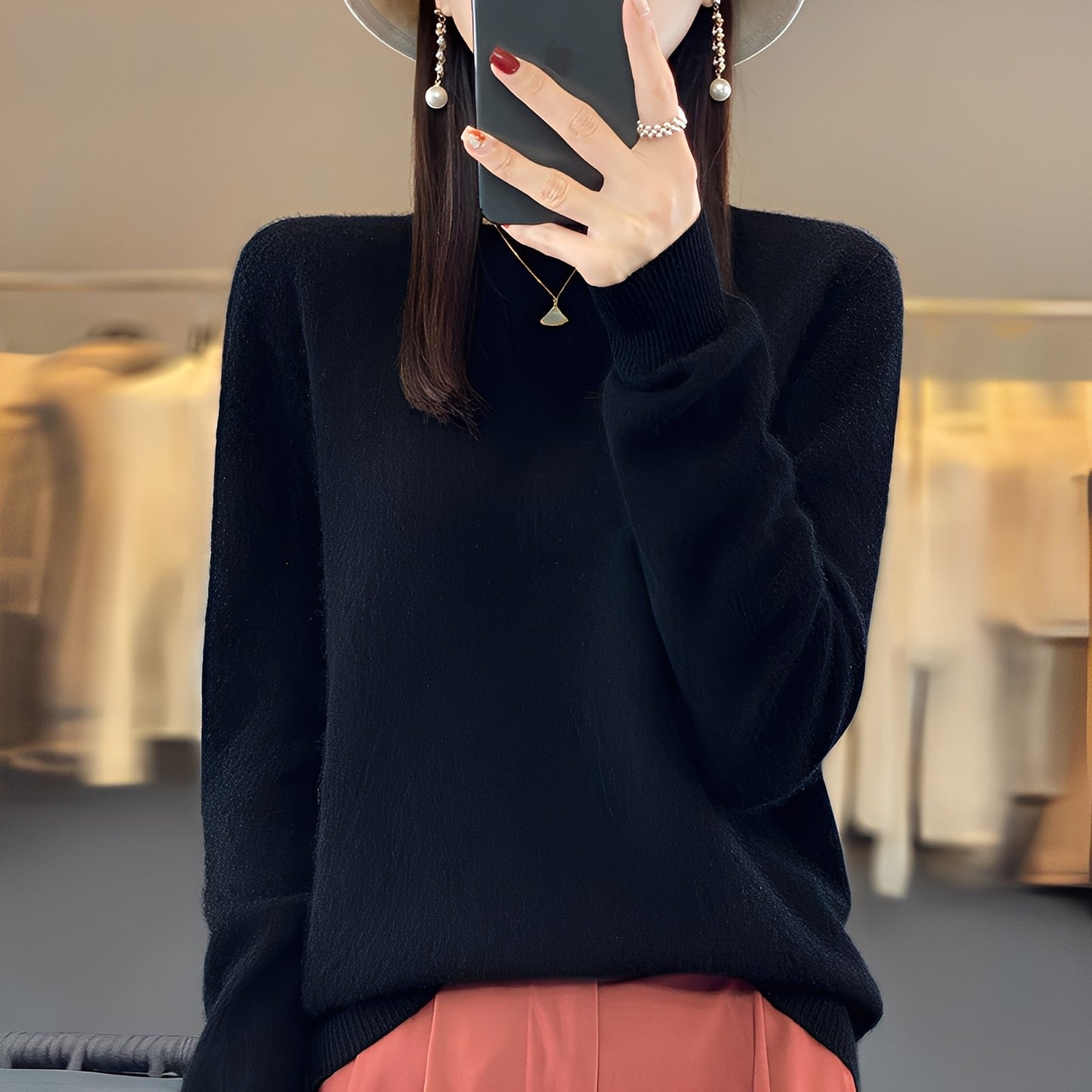 Cheyanne - Eleganter Damen-Kaschmirpullover