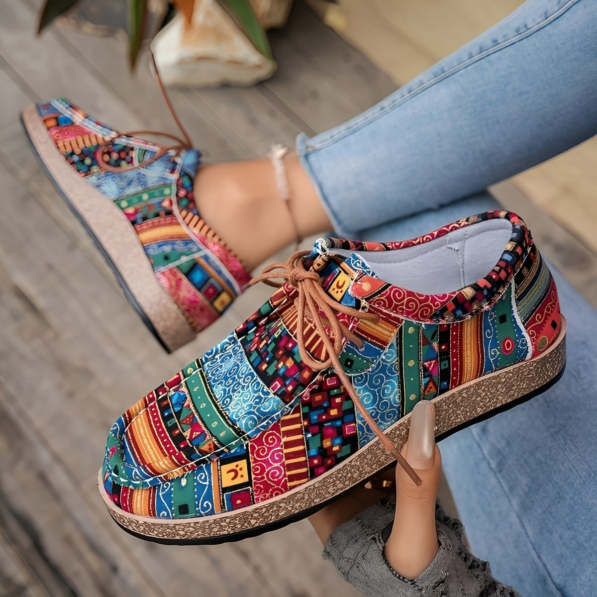 Shanice - Trendige, bequeme Damen-Sneaker mit Polsterung