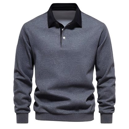 Sonnie - Herren-Langarm-Poloshirt für Komfort