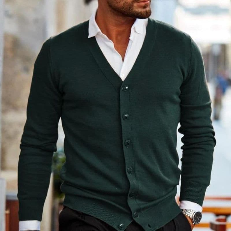 Jacques – Business-Cardigan mit Knöpfen