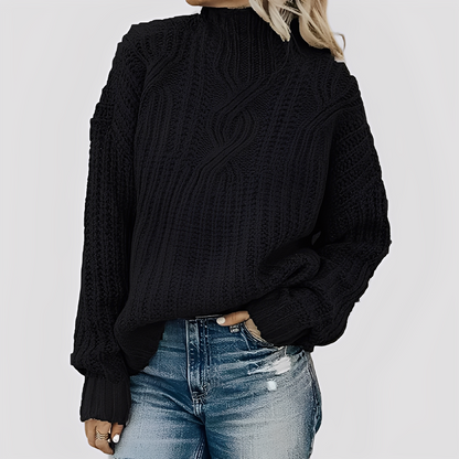 Julianne - Eleganter, gemütlicher Damenstrickpullover