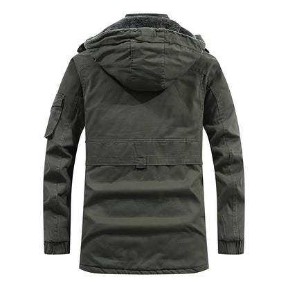 Bryan - Vielseitige Herrenjacke mit Fleecefutter und Kapuze