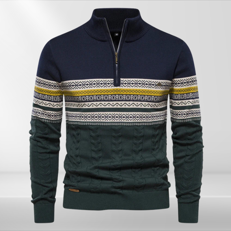 Rudy – Eleganter Retro-Herrenpullover