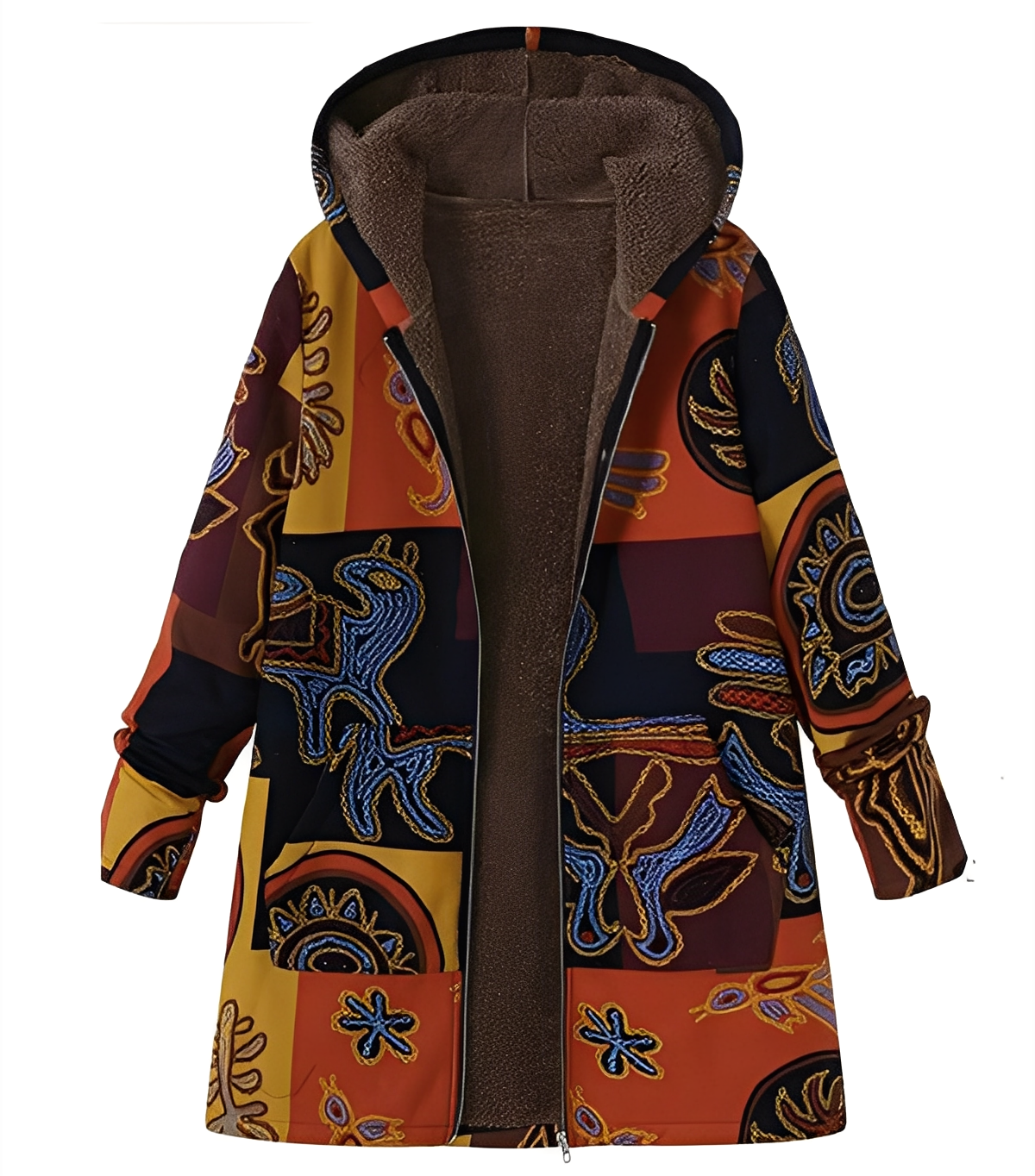 Jaslene - Klassischer, warmer und dicker Damen-Parka