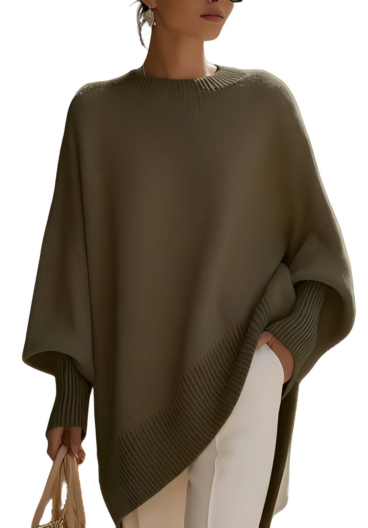 Pamella - Stylischer Kaschmir-Oversize-Pullover für Damen