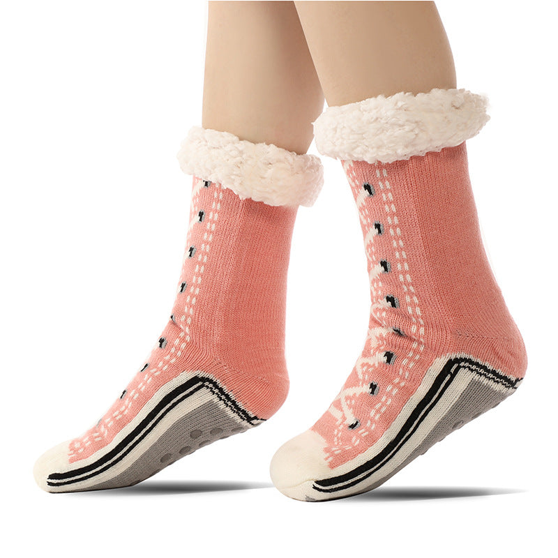 Sharla - Trendige Damen-Berber-Fleece-Socken