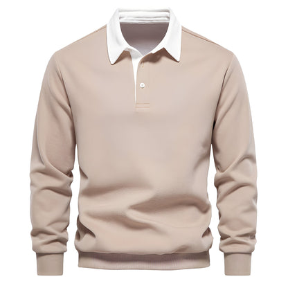 Sonnie - Herren-Langarm-Poloshirt für Komfort