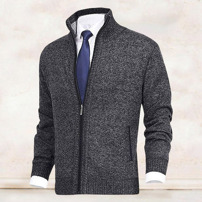 Saber – Cardigan mit Stehkragen