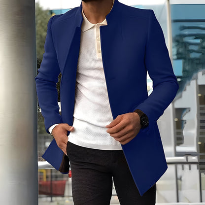 Jones - Stilvoller Slim-Fit Herren-Wollmantel