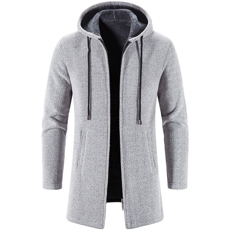 Reginald - Bequeme, warme Fleecejacke mit Kapuze für Herren