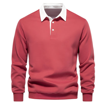 Sonnie - Herren-Langarm-Poloshirt für Komfort