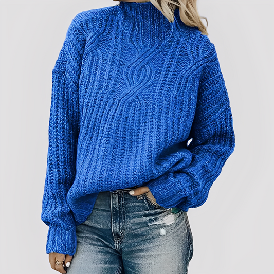 Julianne - Eleganter, gemütlicher Damenstrickpullover
