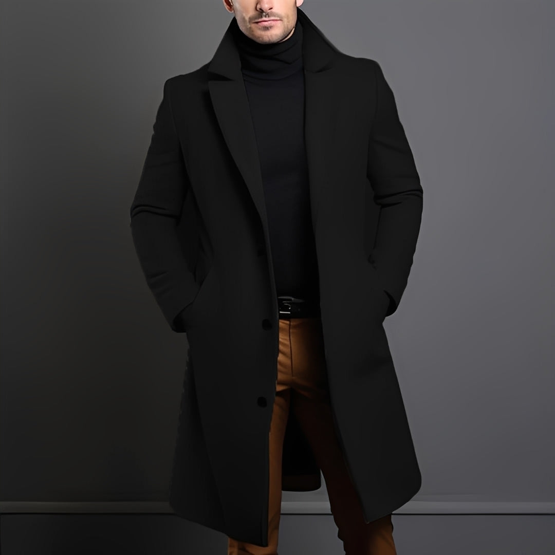 Erik – Langer Wintermantel für Herren
