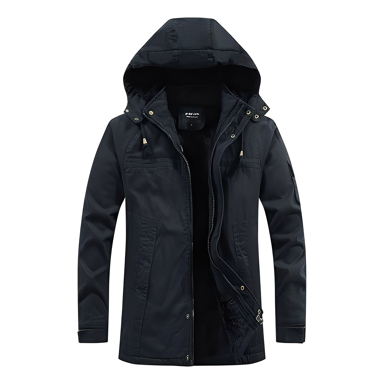 Bryan - Vielseitige Herrenjacke mit Fleecefutter und Kapuze