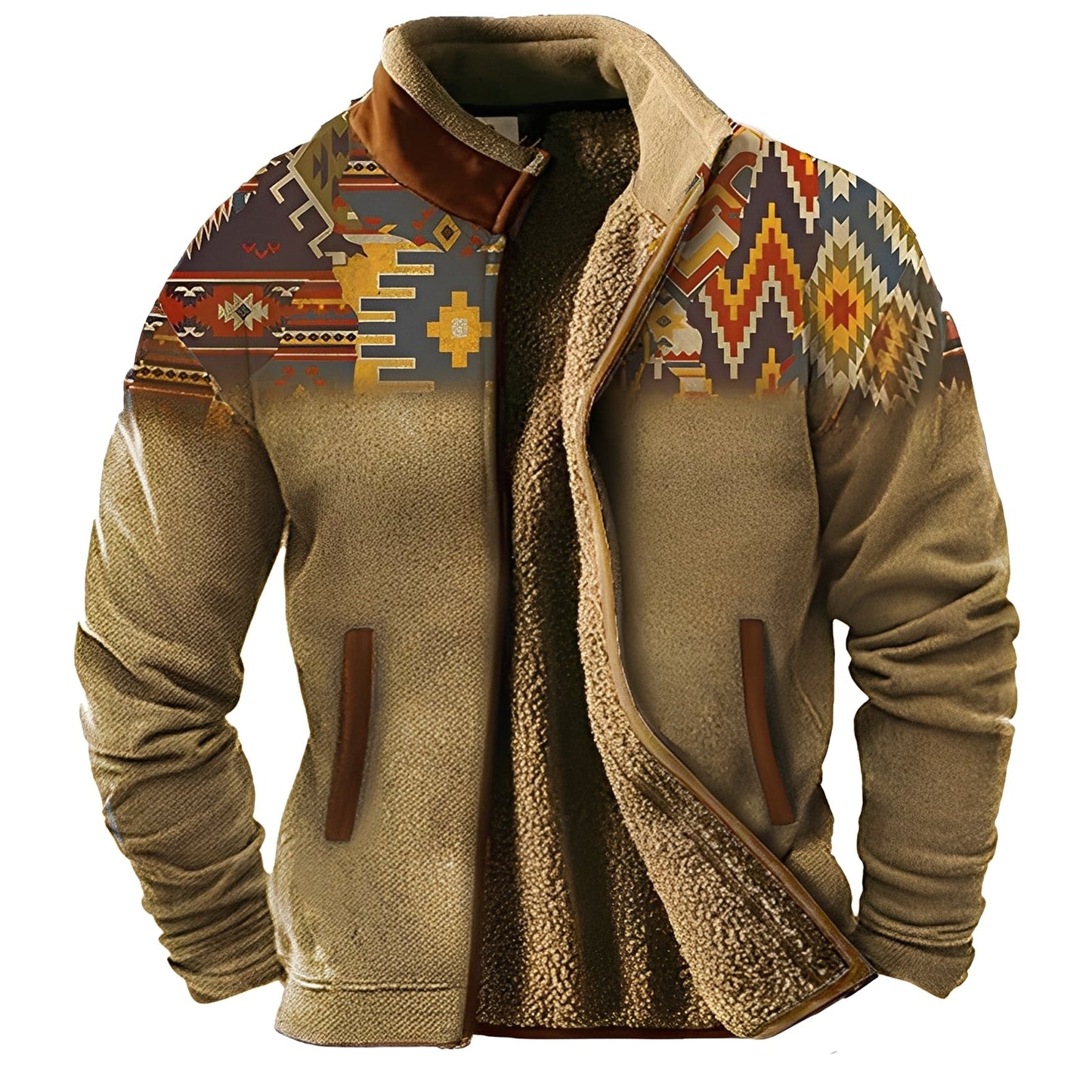Todd - Stilvolle, warme Herren-Fleecejacke