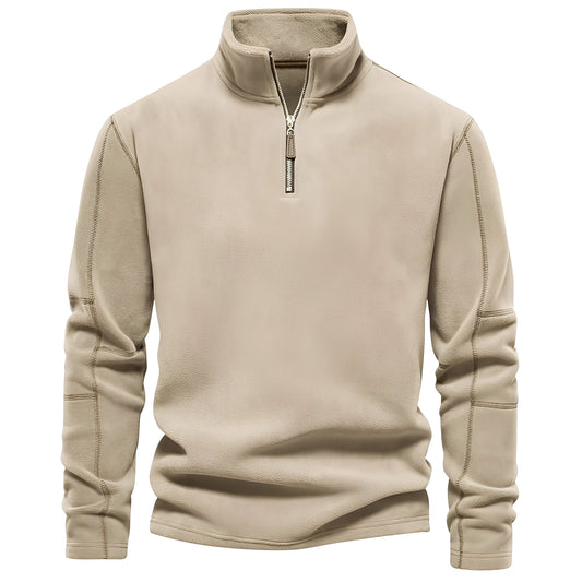 Nicholas - Eleganter Herren-Fleecepullover mit Reißverschluss