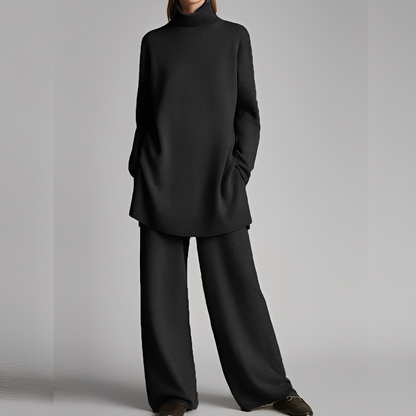 Mireille - Pullover und Winterhose lässige Frauen Ensemble