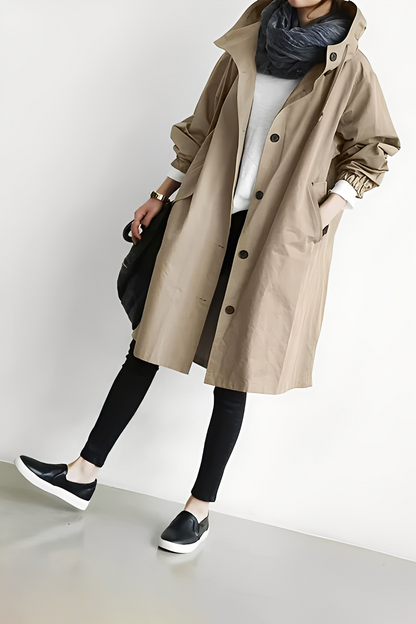 Evy - Dünner und eleganter Regenmantel für Frauen