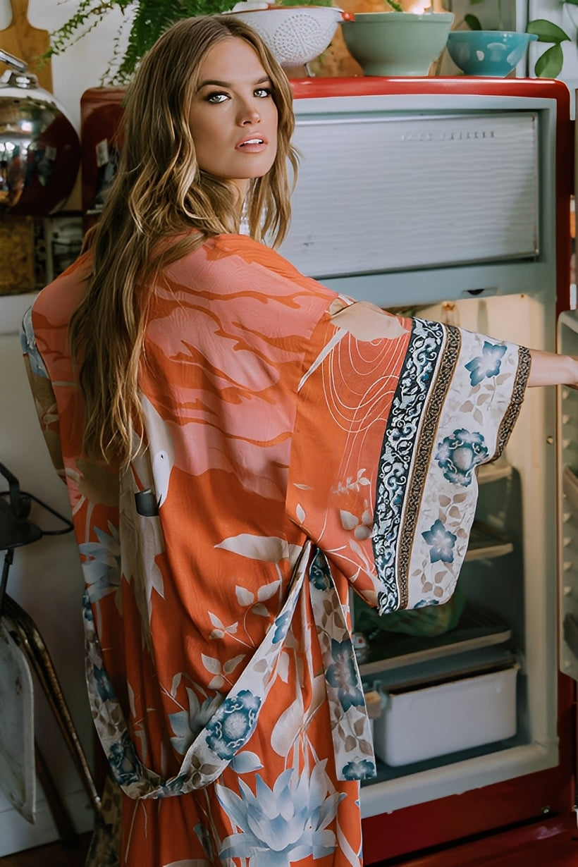Chantal - Leichtes Kimono-Kleid für Damen