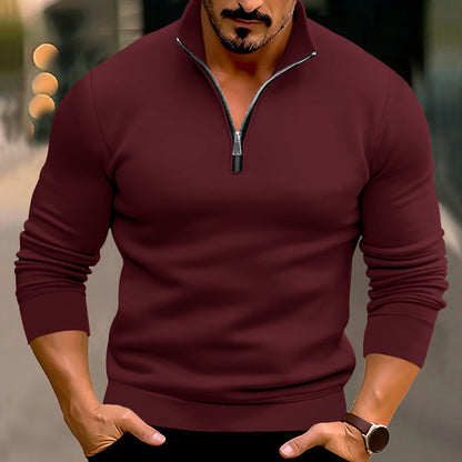 Billy - Stilvoller Herrenpullover mit Reißverschluss