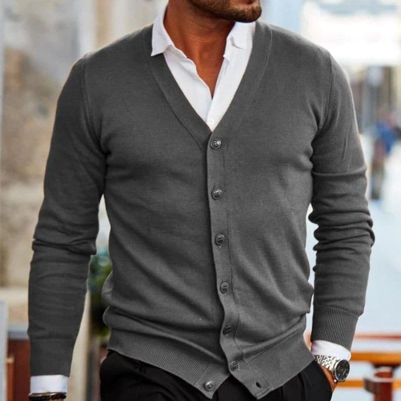 Jacques – Business-Cardigan mit Knöpfen