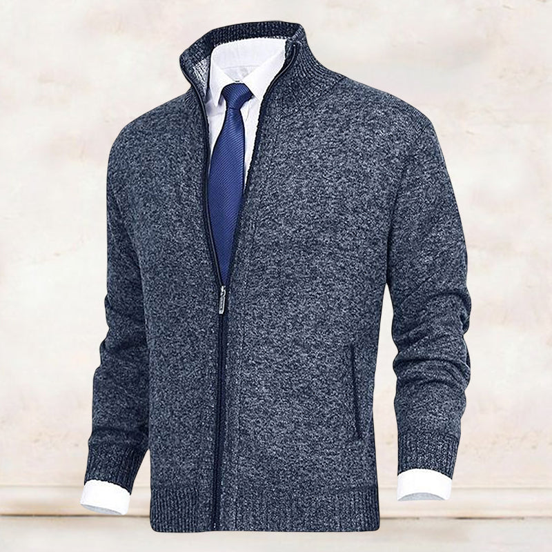 Saber – Cardigan mit Stehkragen