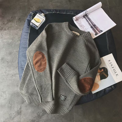 Gibson - Herrenpullover mit Retro-Kragen