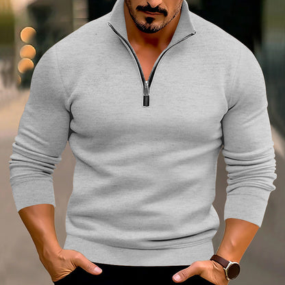 Billy - Stilvoller Herrenpullover mit Reißverschluss